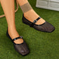 Ballerines en maille respirante avec bride pour femme