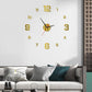 -50% Aujourd’hui 🌙🏠 Horloge Murale 3D Lumineuse en Acrylique
