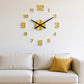 -50% Aujourd’hui 🌙🏠 Horloge Murale 3D Lumineuse en Acrylique