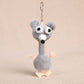 -50% Aujourd’hui 🦒✨ Porte-Clés Animal en Peluche à Long Cou