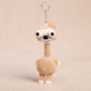 -50% Aujourd’hui 🦒✨ Porte-Clés Animal en Peluche à Long Cou