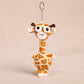 -50% Aujourd’hui 🦒✨ Porte-Clés Animal en Peluche à Long Cou