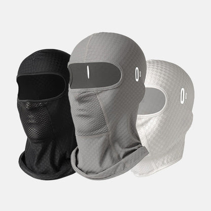 -50% Aujourd’hui 🚴‍♂️☀️ Masque Cyclisme Anti-UV avec Ouverture Lunettes