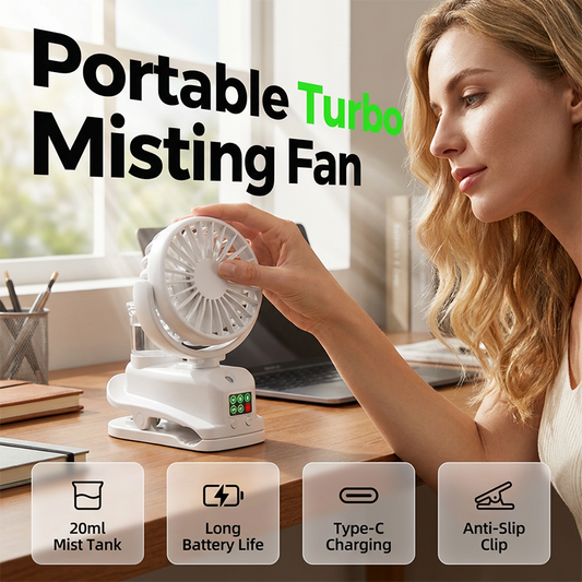 Promo Flash ⚡💨 Ventilateur Personnel Léger et Puissant
