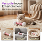 -50% Aujourd’hui 🐶🐱 Jouet Haltère en Peluche pour Animaux
