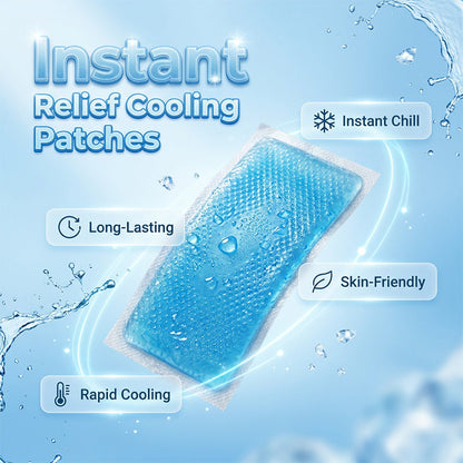 -50% Aujourd’hui ❄️🧊 Patchs Rafraîchissants Effet Glacé Instantané