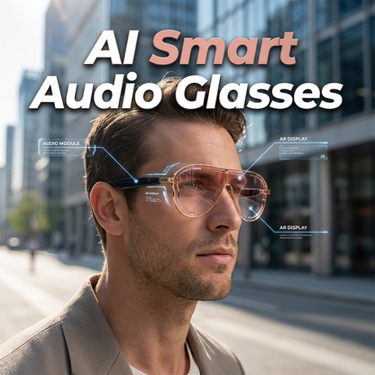 -50% Aujourd’hui 😎🎧 Lunettes Bluetooth avec Protection UV