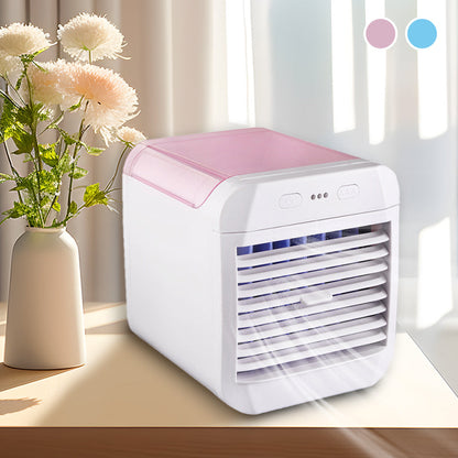 -50% Aujourd’hui ❄️💨 Mini Climatiseur de Bureau avec Réservoir d’Eau