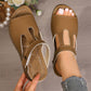 ✨🔥PROMO FLASH | Sandales été à talon compensé découpes féminines