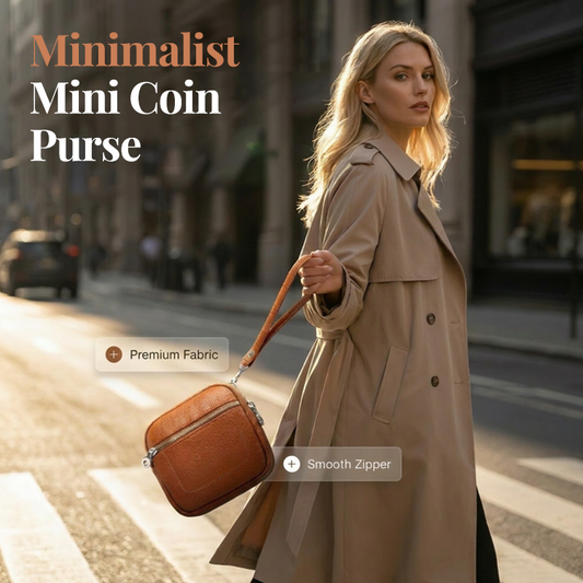 🏷️DERNIERS ARTICLES -50% ! 💛 Pochette à monnaie miniature avec sangle poignet