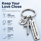 🎁 1 Acheté = 1 Offert ✝️ Porte-Clés Croix en Acier Inoxydable “Drive Safe”