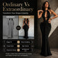 -50% Aujourd’hui 👗✨ Robe Maxi Dos Nu Sexy Femme