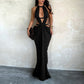 -50% Aujourd’hui 👗✨ Robe Maxi Dos Nu Sexy Femme