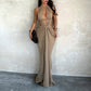 -50% Aujourd’hui 👗✨ Robe Maxi Dos Nu Sexy Femme