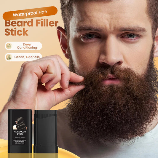 🧔 50 % DE RÉDUCTION EN CE MOMENT ! Stick de comblement imperméable pour cheveux et barbe – Stylo de comblement longue durée pour la barbe, stick de coloration doux et inodore pour les barbes clairsemées et les racines des cheveux