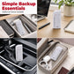 🔋 1 achetés 1 offerts 🎁Chargeur d’urgence portable, alimenté par piles AA, batterie externe avec lampe torche LED pour téléphone ✨