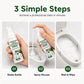 🚽50 % DE RÉDUCTION EN CE MOMENT ! Nettoyant moussant pour toilettes, nettoyant écologique et compostable sous forme de mousse, mousse neutralisant les odeurs pour éliminer les dépôts minéraux et nettoyer en profondeur le séparateur d'urine