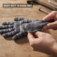 Gants de travail de protection résistants, tricotés, calibre 10