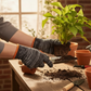 Gants de travail de protection résistants, tricotés, calibre 10