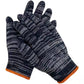 Gants de travail de protection résistants, tricotés, calibre 10