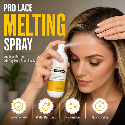 Spray de fusion pour dentelle à tenue renforcée