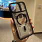 📱✨ Clear Magnetic Phone Case with Flip Camera Guard Kickstand – Slim Protective Stand Case