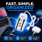 Station de recharge de bureau USB multiport