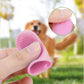 Brosse à dents de doigt en silicone pour animaux de compagnie