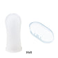 Brosse à dents de doigt en silicone pour animaux de compagnie