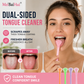 Nettoyez votre langue en un clin d'œil ! Grattoir en silicone 3-en-1 anti-réflexe
