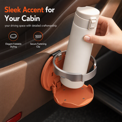 🚗 50 % DE RÉDUCTION EN CE MOMENT !! 🥤Porte-gobelet pliable et multifonctionnel pour les portières de voiture, pour boissons