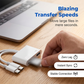 💾 Lecteur de cartes mémoire 5-en-1 | USB-C + 8 broches