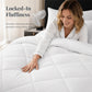 📢📢50 % DE RÉDUCTION !! ⏰ Ensemble de couette matelassée 3 pièces avec taies d'oreiller – Microfibre toutes saisons