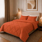 📢📢50 % DE RÉDUCTION !! ⏰ Ensemble de couette matelassée 3 pièces avec taies d'oreiller – Microfibre toutes saisons