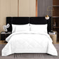 📢📢50 % DE RÉDUCTION !! ⏰ Ensemble de couette matelassée 3 pièces avec taies d'oreiller – Microfibre toutes saisons