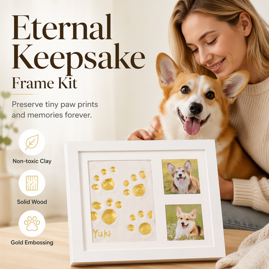 ⏳Offre à durée limitée⏰ Kit DIY pour réaliser des empreintes de mains et de pieds de bébé – pâte à modeler sans danger, cadre souvenir, bricolage facile ✨