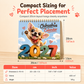 🎄🎁Soldes de Noël – 50 % de réduction 🐕Calendrier mural Chihuahua pour 12 mois – Adorable calendrier mensuel avec des motifs de chiens, pour la maison, le bureau ou comme cadeau 📅