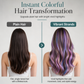 💇‍♀️ Mèches colorées lisses à clipser | Extensions de cheveux lisses à clipser, installation rapide, sans colle
