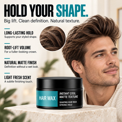 💇 Mat hårvoks eller styling-clay