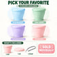 🥤 Sammenklappelig rejsekop – kompakt og nem at have med