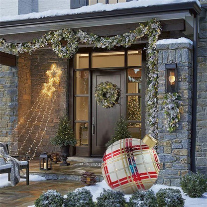 Ballon gonflable décoratif de Noël en PVC pour l'extérieur