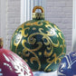 Ballon gonflable décoratif de Noël en PVC pour l'extérieur