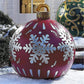 Ballon gonflable décoratif de Noël en PVC pour l'extérieur