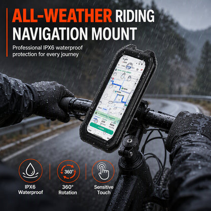 🚲 Support de téléphone étanche pour vélo et moto – IPX6
