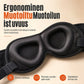 ✈️ 3D Memory Foam Matkatyyny & Pimennettävä Silmämaski – Ergonominen Niskatuki Mukavaan Matkustamiseen