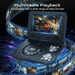 ⚡PROMO -50%✨Lecteur portable DVD EVD🎮Écran 7.8 pouces, lecture vidéo + jeux intégrés