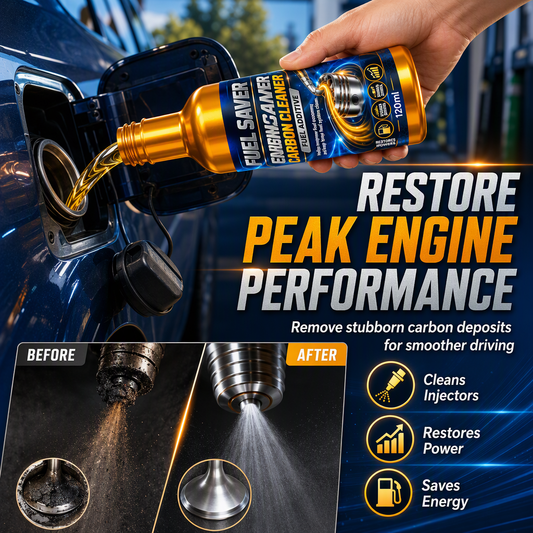 🚗 50 % DE RÉDUCTION POUR UNE DURÉE LIMITÉE ! ✨ Additif nettoyant pour système automobile – Élimine les dépôts de carbone, redonne de la puissance, permet d'économiser du carburant ⛽