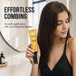 Crème lissante aux protéines pour cheveux avec peigne de coiffage intégré