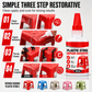 Repair Plastic Cracks Instantly! Clear Adhesive