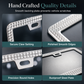 Stainless Steel Rhinestone License Plate Frame